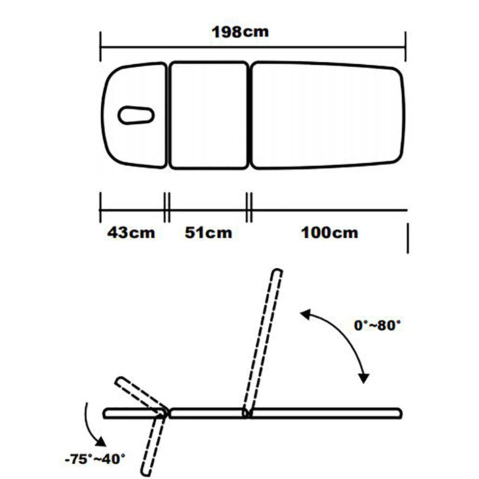 Manual Therapy Table Elite - 3 Section