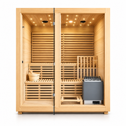 Traditional Steam Sauna 3–4 Persons