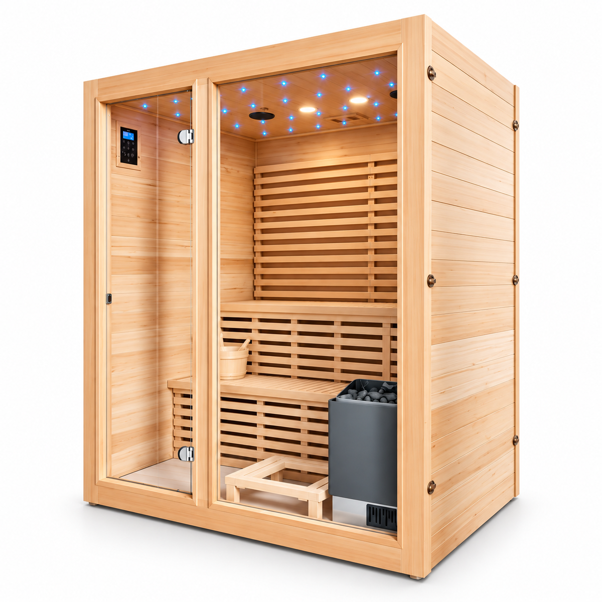 Traditional Steam Sauna 3–4 Persons