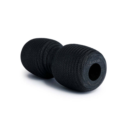 The blackroll twin is perfect for myofascial release around the calves, shin and back.