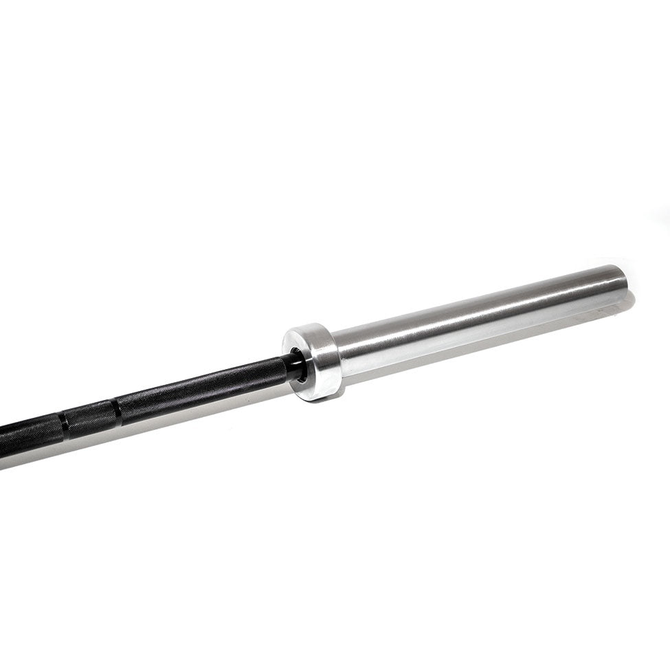 Performance barbells are used for heavy lifts, their bearings allow smooth rotation.
