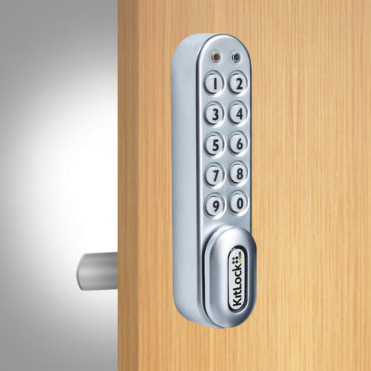 Keyless locks that are fitted on lockers or doors, in gyms, offices and hotels.