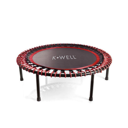 The ultimate trampoline for gyms and physiotherapy centers, with a large diameter and high quality materials for a safe workout.