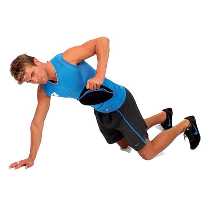 Get a full body workout with the sandbells, throw them, slam them, grip them, lift them.